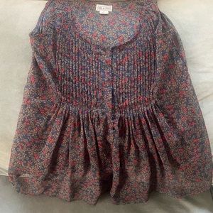 Converse summer blouse